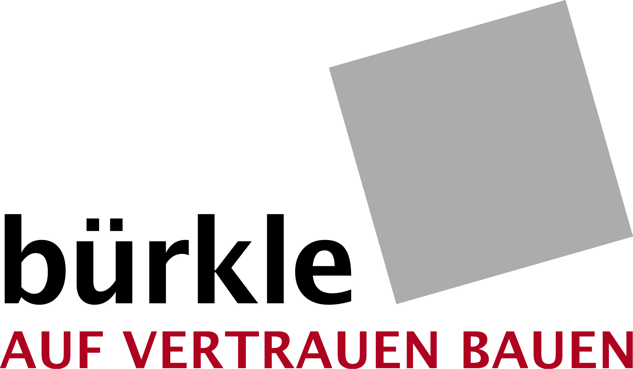 buerkle - AUF VERTRAUEN BAUEN Logo
